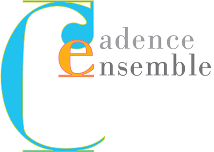 Cadence Ensemble logo in 6 variations of color and black & white - w/ and w/o text to accommodate a range of media and usage